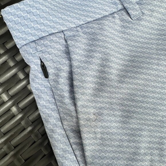 Men's Callaway Stretch Flat Front Golf Short Pale Blue - 30 - Picture 3 of 4